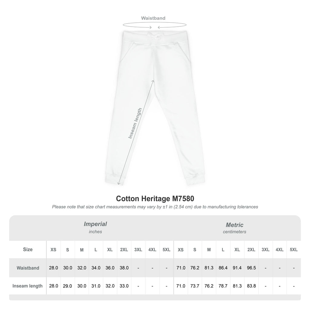 Embroidered Men's Fleece Sweatpants