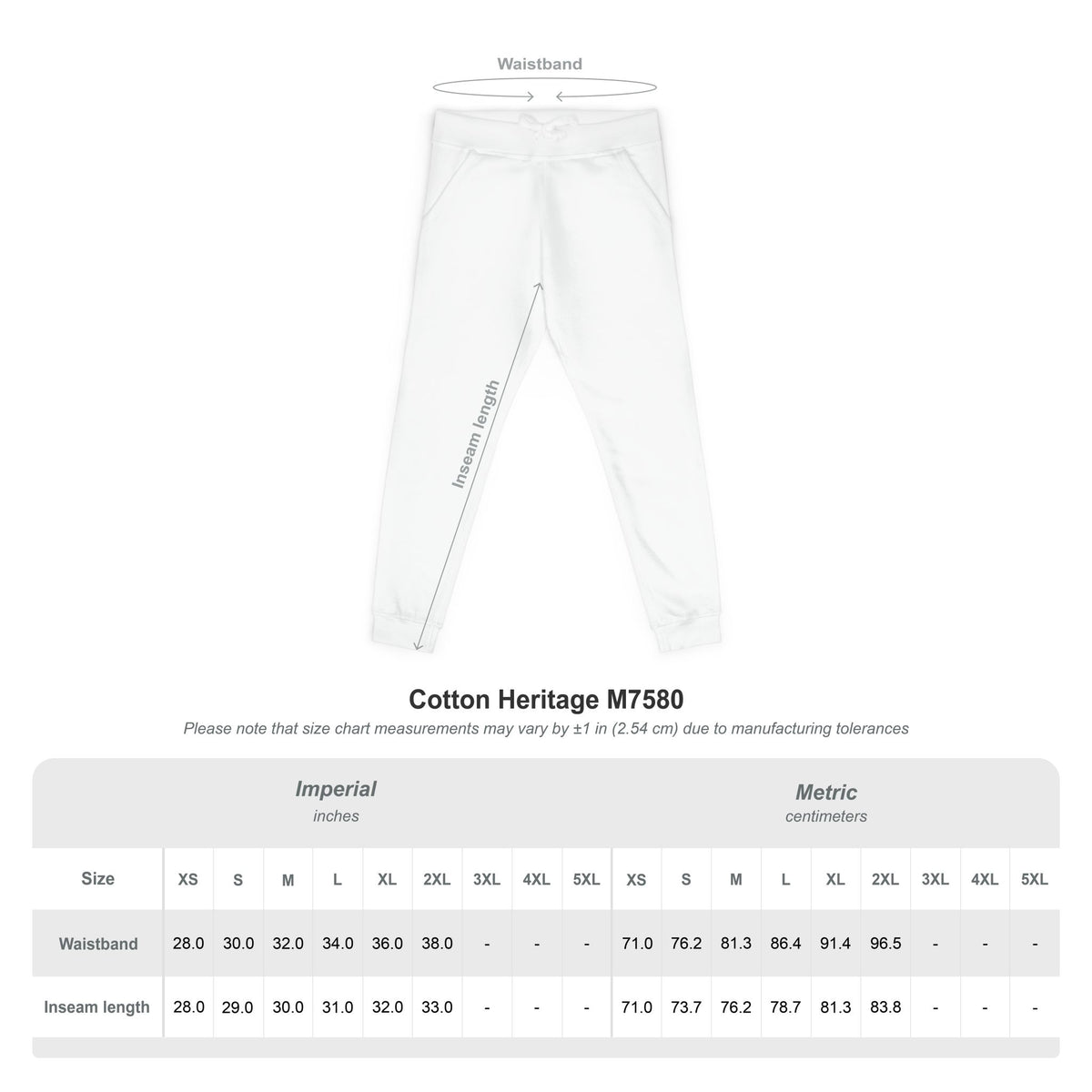 Embroidered Men's Fleece Sweatpants
