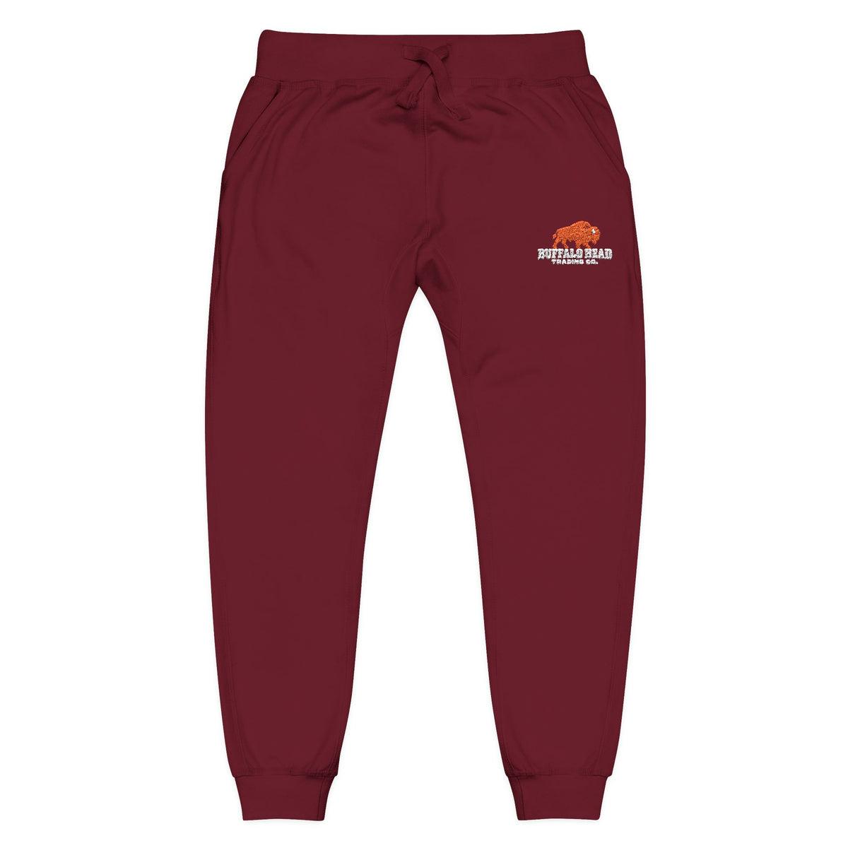 Embroidered Men's Fleece Sweatpants
