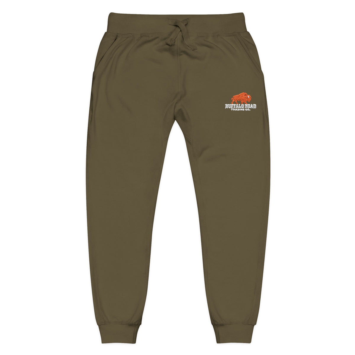 Embroidered Men's Fleece Sweatpants