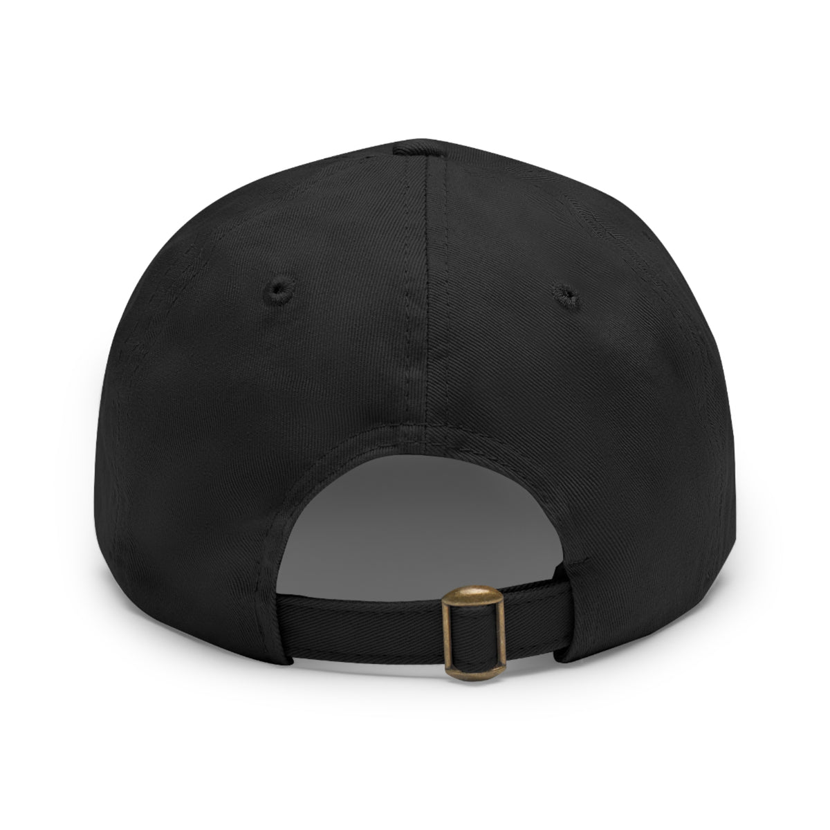 Buffalo Head Trading Co. Leather Patch Dad Hat